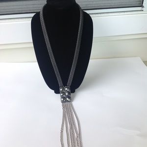 Long Beaded with Pendant Necklace